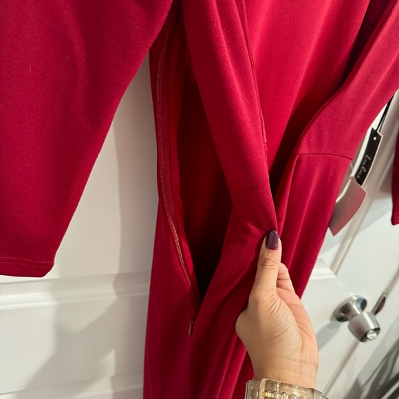 🚨 SOLD 🚨 Red dress - long maxi - wine dark red - size small - new with tags - Picture 7 of 10